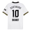 Maillot de Supporter Borussia Dortmund Brandt 10 Troisième 2024-25 Pour Enfant